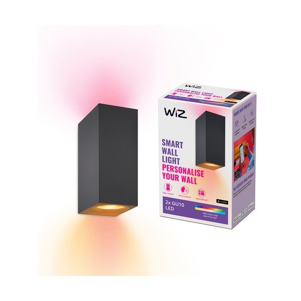 Smart стенна лампа GU10, 5 W Up&Down – WiZ-image-2