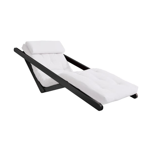 Figo Черен/кремав променлив стол за отдих - Karup Design