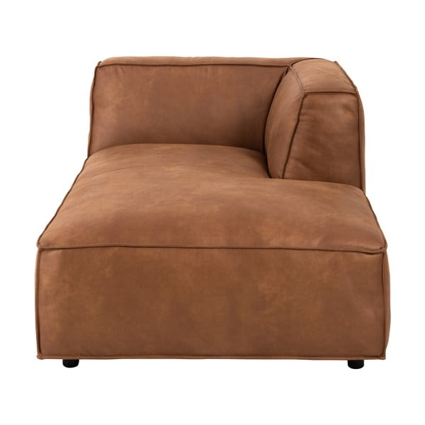 Кафяв модул за диван в цвят коняк (десен ъгъл) Fairfield Kentucky - Bonami Selection