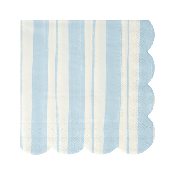 Хартиени салфетки в комплект 16 бр. Ticking Stripe – Meri Meri-image-4