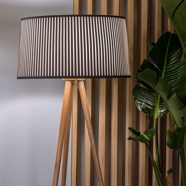 Сива подова лампа , височина 152 cm Bea - SULION-image-2