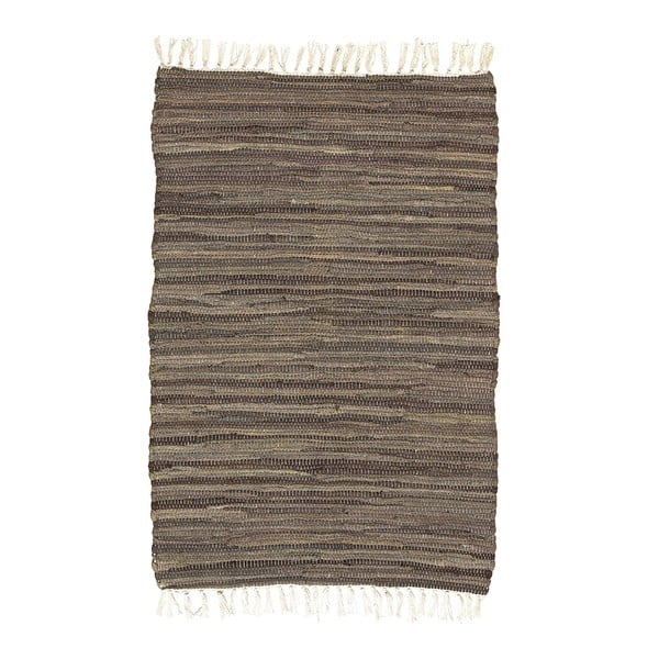 Кафяв шарен килим Mille, 90 x 60 cm - A Simple Mess