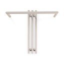 Кафяво-сива стоманена стенна закачалка 65 cm Senza – Spinder Design