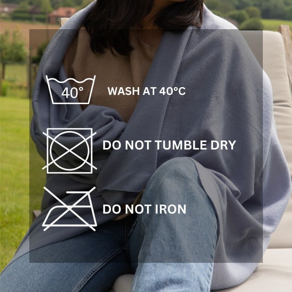 Кремаво одеяло от флийс 130x160 cm Riso – Tiseco Home Studio-image-1