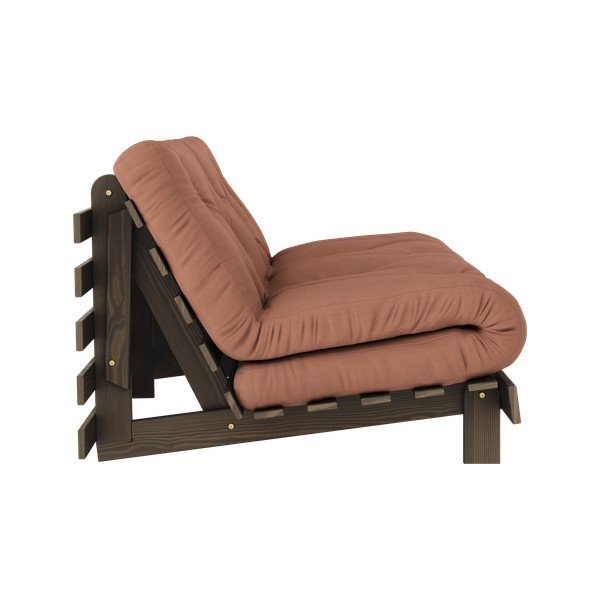 Разтегателен диван в оранжево и медно 160 cm Roots - Karup Design-image-4