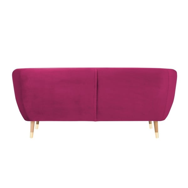 Růžová třímístná pohovka Mazzini Sofas Amelie-image-2