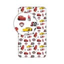 Еластичен памучен детски чаршаф 90x200 cm Cars "McQueen" – Jerry Fabrics