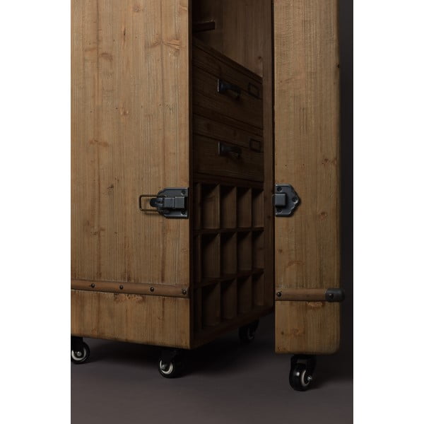 Стойка за вино от елхово дърво за 30 бутилки, 50x109 cm Lico - Dutchbone-image-1