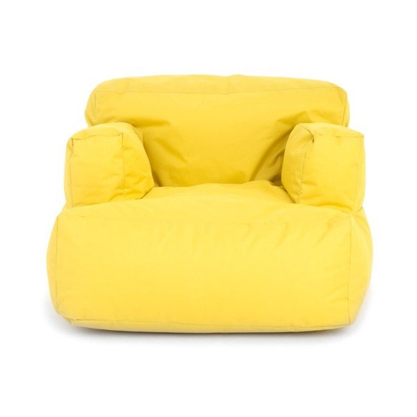 Жълт градински чувал за сядане Relax – Floriane Garden-image-1