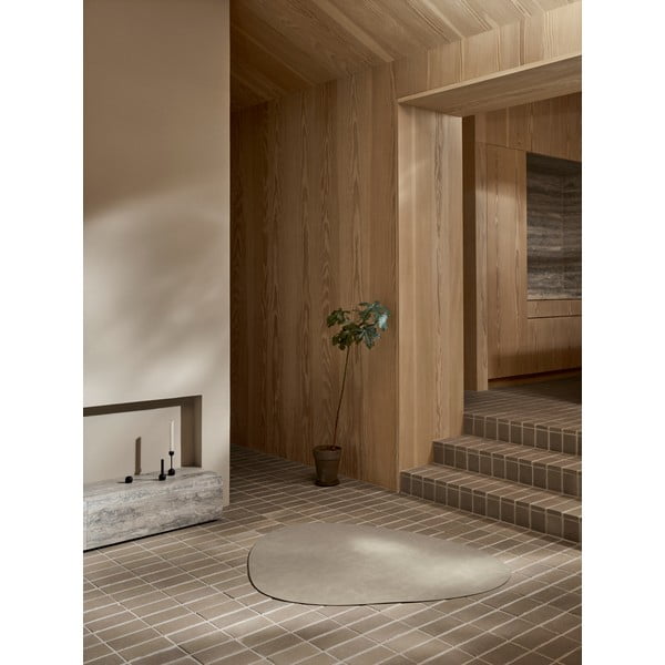 Кожa в цвят кафяв коняк 115x135 cm Curve XXXL Bull – LIND DNA-image-1