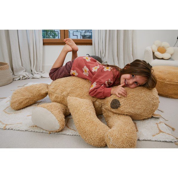Кафяв детски пуф Sleepy Bear – Lorena Canals-image-3