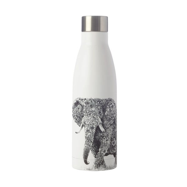 Бяла термобутилка от неръждаема стомана Marini Ferlazzo Elephant, 500 ml - Maxwell & Williams