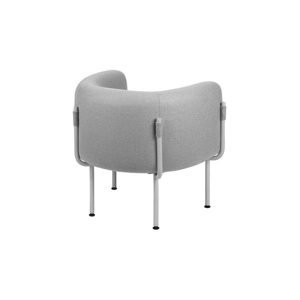 Сиво вълнено кресло Ubi – noo.ma-image-2