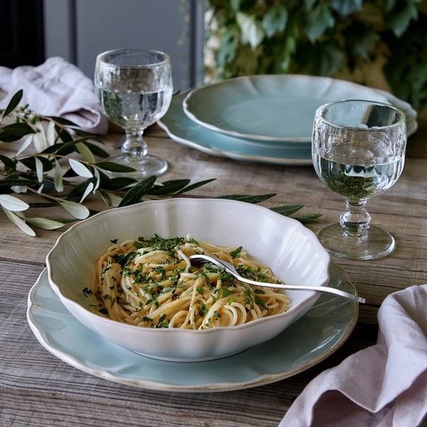 Синьо-тюркоазена керамична купа за сервиране ø 23 cm Alentejo - Costa Nova-image-1