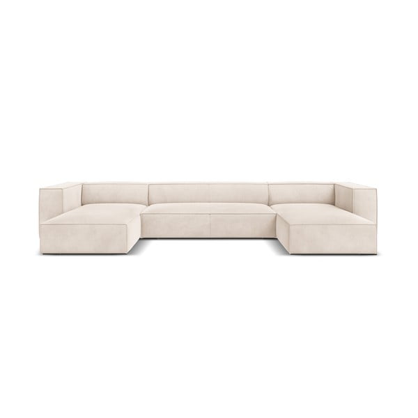 Кремав ъглов диван (U-образен) Madame - Windsor & Co Sofas