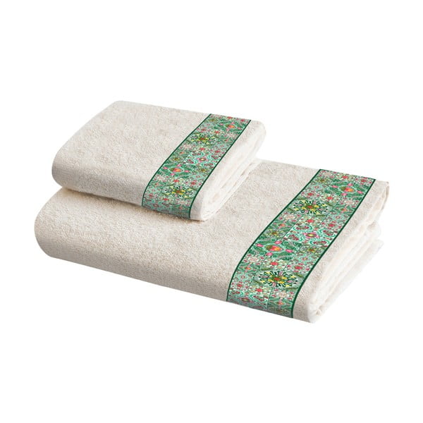 Комплект от 2 памучни кърпи Mosaic - Crido Consulting