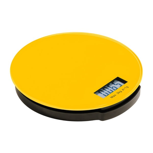 Žlutá kuchyňská digitální váha Premier Housewares Zing
