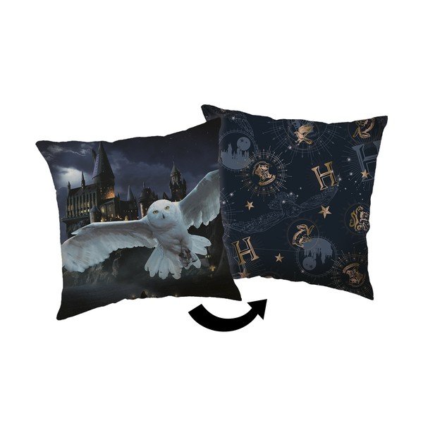 Детска възглавница ø 40 cm Harry Potter "Hogwarts 01" – Jerry Fabrics