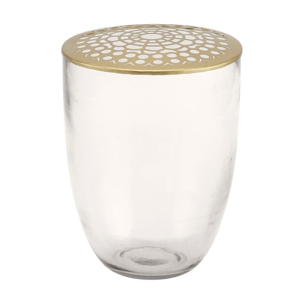 Декоративна ваза в златисто Kaysa, ⌀ 14 cm - A Simple Mess