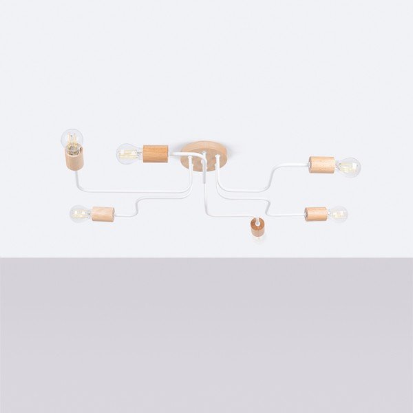 Осветително тяло за таван в естествен цвят 58x85 cm Dazzle – Sollux-image-2