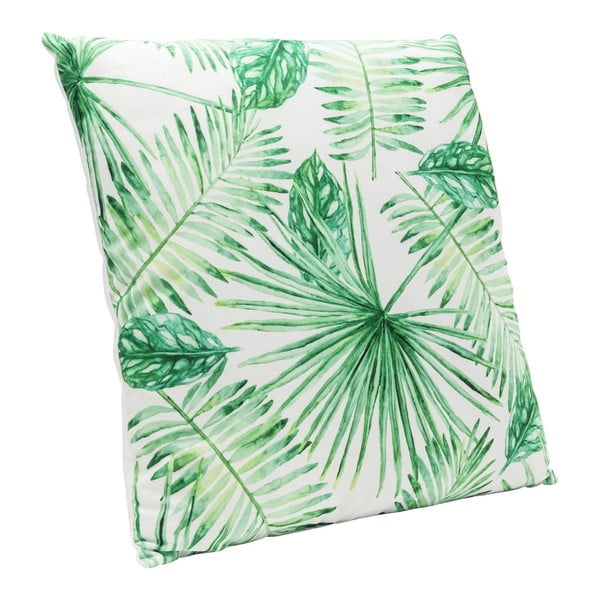 Zelený polštář Kare Design Leaf, 45 x 45 cm