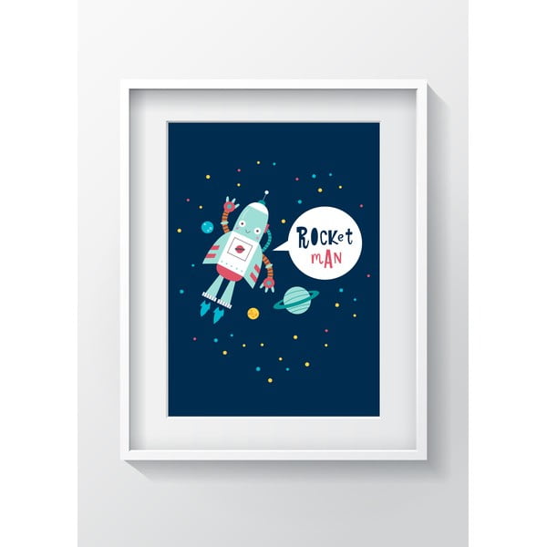 Nástěnný obraz OYO Kids In Space, 24 x 29 cm