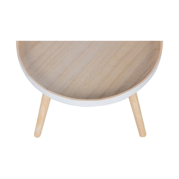 Странична масичка с бели детайли WOOOD Sasha-image-4