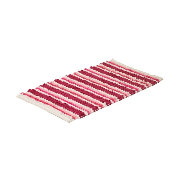 Koupelnová předložka Raspberry Stripe, 50x80 cm
