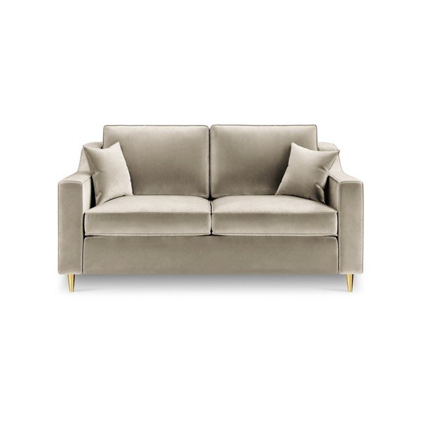 Бежов двуместен диван Marigold - Mazzini Sofas-image-2