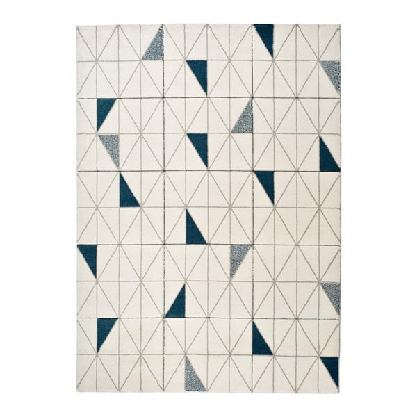 Бял килим за открито Shuffle, 80 x 150 cm - Universal