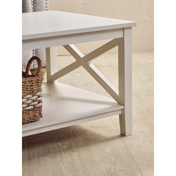Бяла масичка за кафе 60x120 cm Heritage – Premier Housewares-image-2