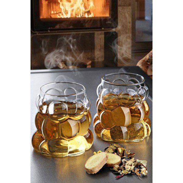 Стъклени чаши в комплект 2 бр. 350 ml – Hermia