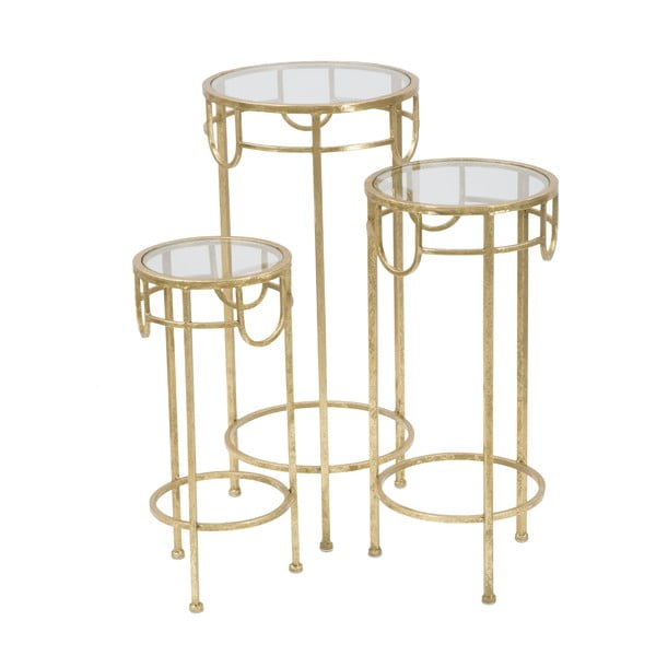 Комплект от 3 маси в златно Lorenzo - Mauro Ferretti-image-2