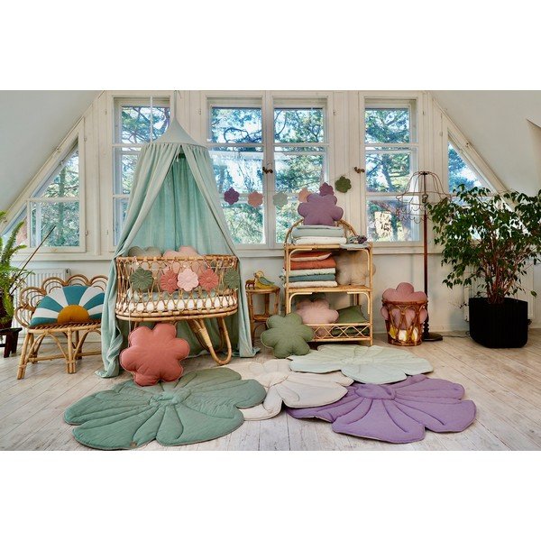 Кремаво бебешко килимче за игра Sandy Lily - Moi Mili-image-3