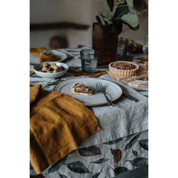 Бежова ленена подложка, 35 x 45 cm - Linen Tales-image-3