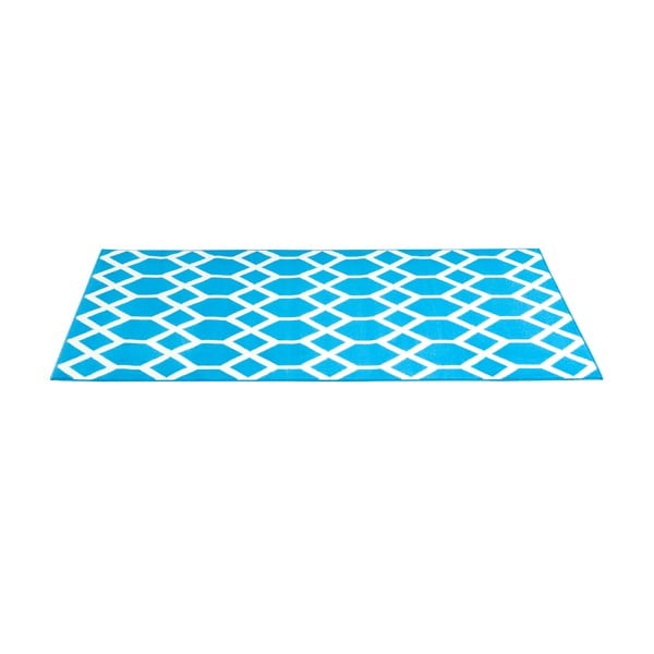 Modrý koberec Velour, 160x225 cm