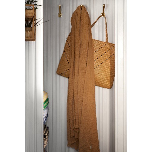 Бежова покривка за двойно легло 190x240 cm Reloved - JUNA-image-4