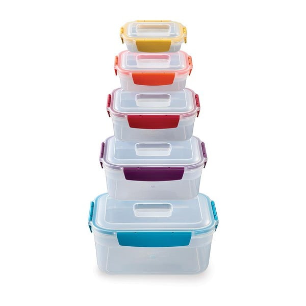 Компактен комплект от 5 контейнера за заключване Nest - Joseph Joseph-image-3
