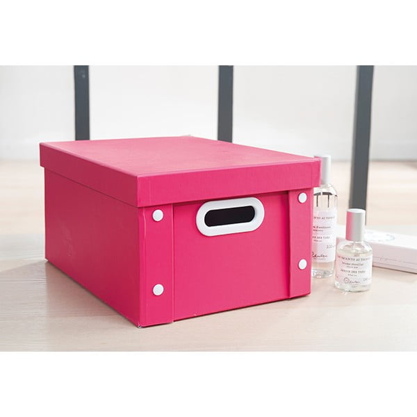 Barevný úložný box Pink-image-1