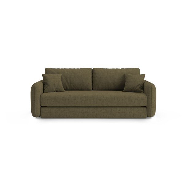 Зелен сгъваем диван 225 cm – Micadoni 