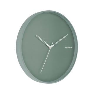 Стенен часовник в ментово зелено, ø 40 cm Hue - Karlsson