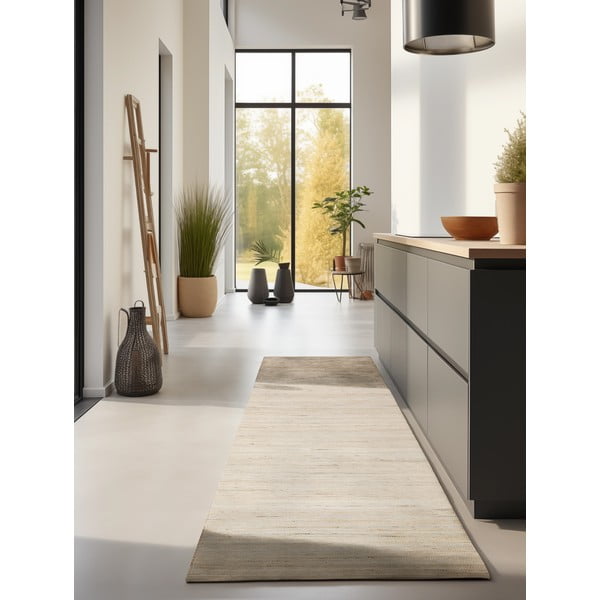 Бежова пътека 80x200 cm Handloom - Hanse Home-image-1