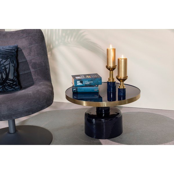 Метална кръгла странична масичка ø 60 cm Glam – Zuiver-image-1