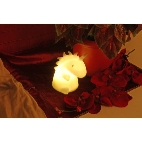 Бяла бебешка лампа Unicorn – Hilight-image-2