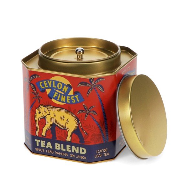 Метална кутия за чай Ceylon Finest – Rex London-image-2
