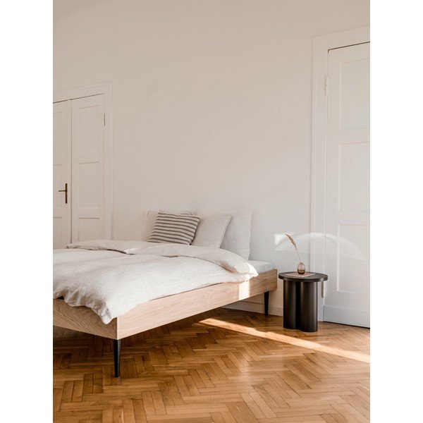 Черно двойно легло 200x200 cm ПДЧ без табла с включена подматрачна рамка Streiko – noo.ma-image-1