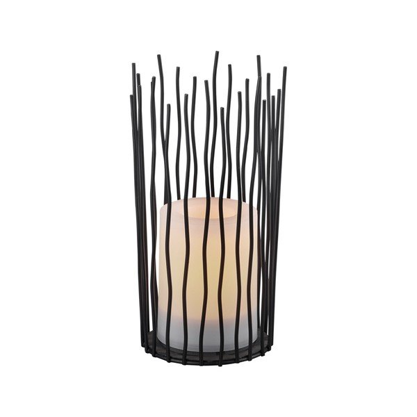 LED външно осветително тяло със соларен панел (височина 22 cm) Coro – Reality