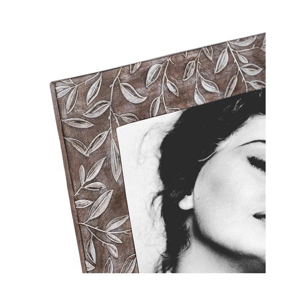 Кафява стояща рамка от полирезин 16x21 cm – Ixia-image-1