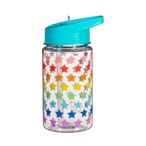 Бебешка бутилка 400 ml Rainbow Stars - Sass & Belle-image-1