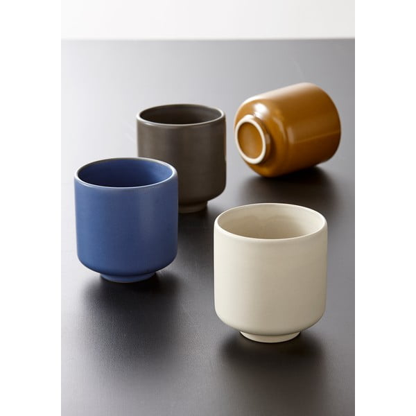 Бежова чаша от камък 250 ml Cafe Kora - Ladelle-image-1